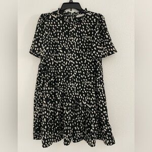 Black/White Polka Dot Dress